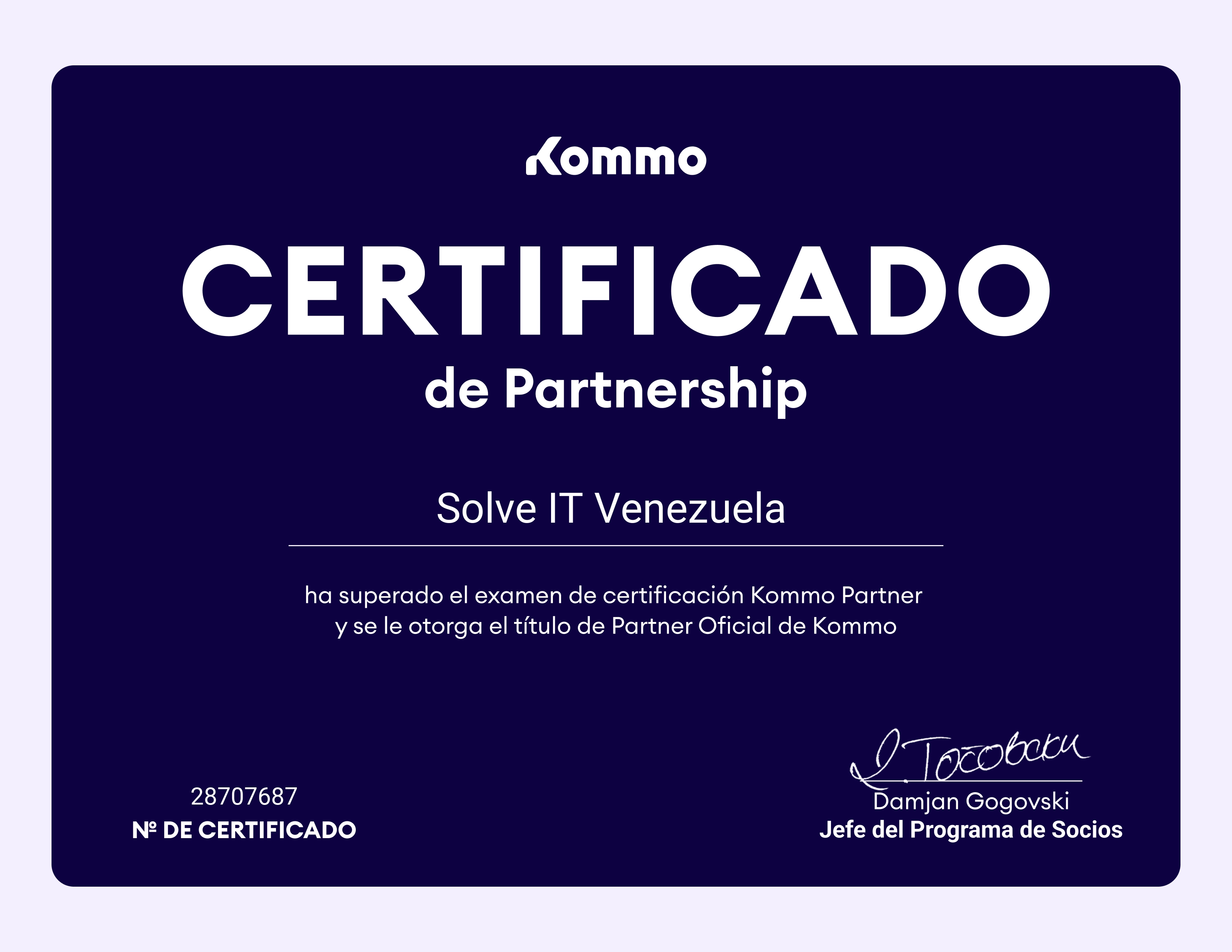 Kommo CRM Partner Oficial